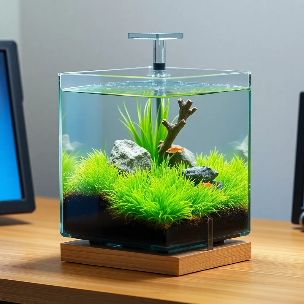 Pecera Nano Plantada